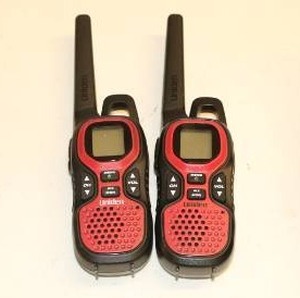 lot 184 image: Uniden Red Walkie Talkie Pair