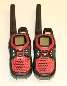 lot 187 image: Uniden Red Walkie Talkie Pair