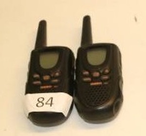 lot 188 image: Uniden Black Walkie Talkie Pair