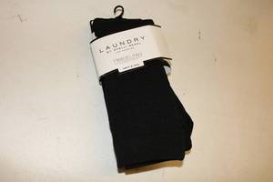 lot 164 image: Laundry by Shellie Segal Fleece Lined Footed Tights Warm & Cozy (2 Pack)