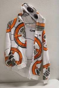 lot 218 image: Star Wars BB8 Boys Hoodie Size XL