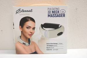 lot 233 image: Eternal Lifestyle Pulsating 3D Neck Massager