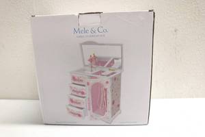 lot 238 image: Mele & Co Americas Ballerina Jewelry Box