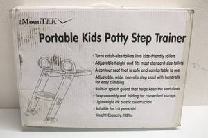 lot 239 image: iMountTEK Portable Kids Potty Step Trainer