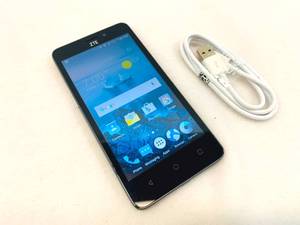 lot 259 image: AT&T ZTE Z831 Android Phone 8GB w Charging cable