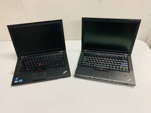 lot 268 image: 2x Lenovo Laptops T430s and T410s (needs to be refurbished and possibly extra parts to work)