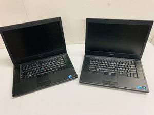 lot 273 image: 2x Dell Laptops E6510 (needs to be refurbished and possibly extra parts to work)