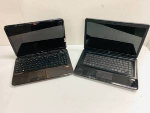 lot 275 image: 2x HP Laptops (needs to be refurbished and possibly extra parts to work)