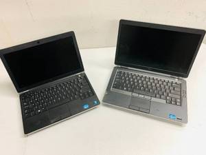 lot 277 image: 2x Dell Laptops (needs to be refurbished and possibly extra parts to work)