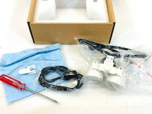 lot 302 image: 3.5X 420mm Dental Surgical Binocular Loupes Optical Magnifier Glass Lens - Black