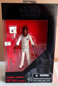 lot 5 image: STAR WARS - THE BLACK SERIES - ADMIRAL AKBAR - NIB