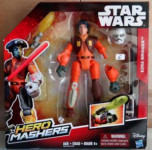lot 6 image: STAR WARS - HERO MASHERS - EZRA BRIDGER - NIB
