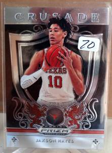 lot 70 image: 2019-20 Panini Prizm Draft Crusade #89 Jaxson Hayes NM-MT