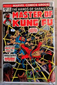 lot 91 image: MASTER OF KUNG FU #37 VFNM MARVEL COMICS 1976 SHANG-CHAI BRONZE AGE FU MANCHU