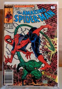 lot 93 image: Amazing Spider-Man #318 VFNM Marvel Comics 1989 McFarlane Cover Scorpion $$$
