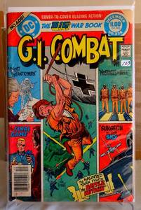 lot 103 image: GI COMBAT (1957 Series) (DC) #236 GOOD Comics Book (63 YEARS OLD)