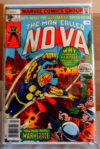 lot 106 image: The Man Called Nova #7 March 1976 Marvel