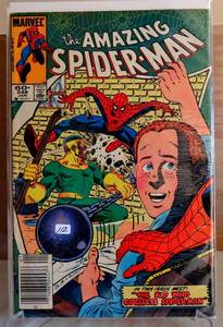 lot 112 image: The Amazing Spider-Man #248 Vs. Thunderball Marvel Comics January 1983 - $$$