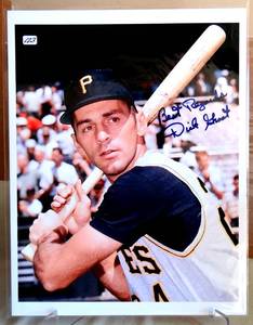 lot 123 image: AUTOGRAPH - HAND SIGNED 8 X 10 OF PITTSBURGH PIRATES LEGEND - DICK GROUT
