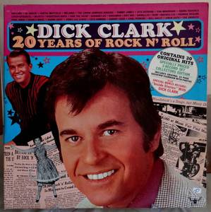 lot 151 image: RARE - DICK CLARK 20 YEARS OF ROCK N ROLL 2X VINYL LP ALBUM 1973 BUDDAH RECORDS EX