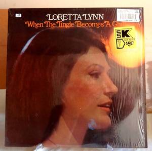 lot 158 image: Loretta Lynn When the Tingle Becomes a Chill (1976) Vinyl Album MCA Records