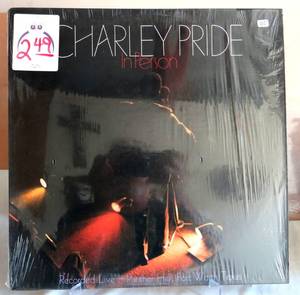 lot 165 image: RARE - Charley Pride in Person Live at Panther Hall Fort Worth TX Album LP RCA Records
