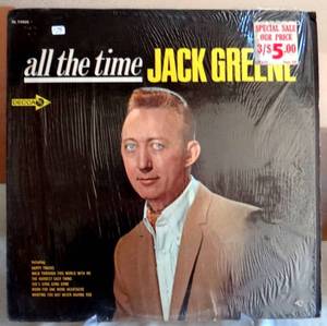 lot 175 image: Country Lp Jack Greene All The Time On Decca