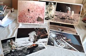 lot 180 image: RARE - this is a lot of 7 original NASA photos 1960s