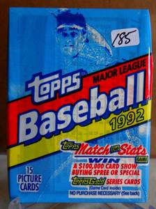 lot 185 image: Original 1972 Topps Wax Pack  - another fun pack to search