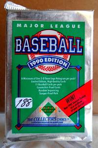 lot 188 image: Ken Griffey 1990 UPPER DECK BASEBALL WAX PACK UNSEARCHED FROM SEALED CASE MANY ROOKIES STARS