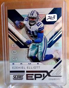 lot 203 image: 2019 EZEKIEL ELLIOTT 