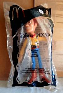 lot 240 image: Woody DISNEY PIXAR Toy Story #8 2005 McDONALDS Happy Meal - SEALED NIP
