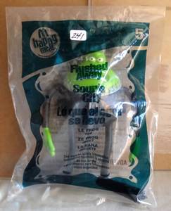 lot 241 image: 2006 McDonalds Happy Meal Toy-FLUSHED AWAY SOURIS CITY #5 Le Frog Sealed NIP