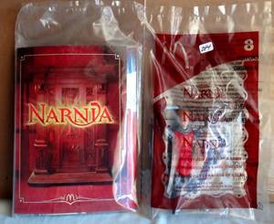 lot 244 image: Narnia McDonalds Happy Meal Toy #8 Peter - 2005 - NIP