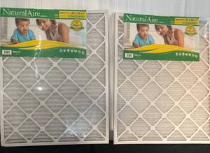 lot 26 image: NaturalAire Air Cleaning Filters 25 x 32 x 1