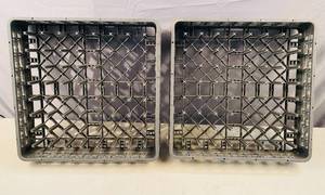 lot 148 image: Dish Drying Rack, Peg Rack, Full size 19x19, with 64 Pegs