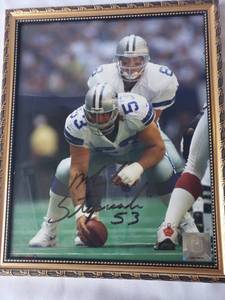 lot 74 image: Dallas Cowboy Autographed Photo Mark Stepnoski