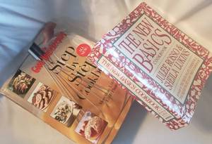 lot 8 image: Best Basic Cookbooks  Good Housekeeping Step by Step  & The New Basics