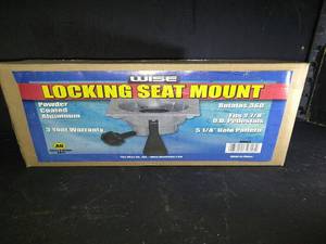 lot 33 image: LOCKING BOAT SEAT MOUNT