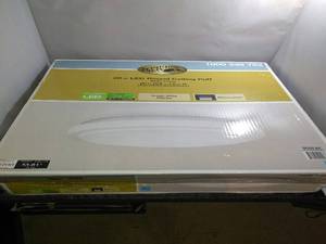 lot 42 image: HAMPTON BAY 20 LED ROUND CEILING LIGHT