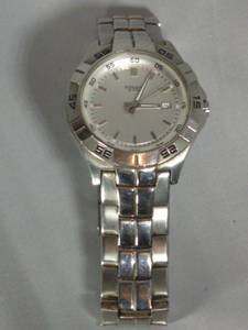 lot 60 image: MENS FOSSIL WATCH GOOD BATTERY