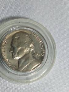 lot 69 image: 1958 5 CENT COIN