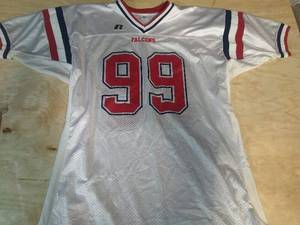 lot 110 image: NFL FALCONS CLAYBORN JERSEY