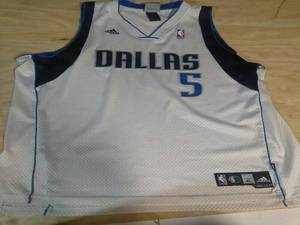 lot 112 image: NBA ADDIDAS DALLAS MAVERICKS J.J. BAREA JERSEY