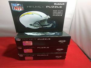 lot 84 image: RIDDELL NFL  SAN DIEGO CHARGERS HELMET PUZZLE