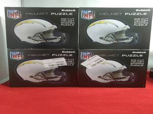 lot 85 image: RIDDELL NFL  SAN DIEGO CHARGERS HELMET PUZZLE