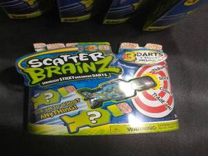 lot 87 image: NUTS N VOLTS SCATTER BRAINZ STICKY DARTS