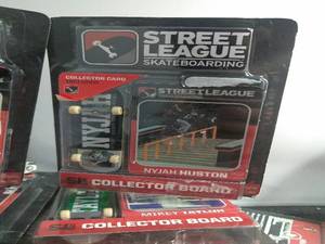 lot 97 image: STREET LEAGUE SKATEBOARDING COLLECTOR BOARD VARIETY