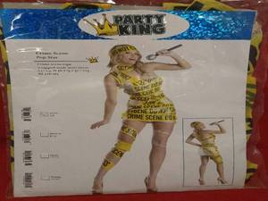 lot 117 image: PARTY KING CRIME SCENE COSTUME