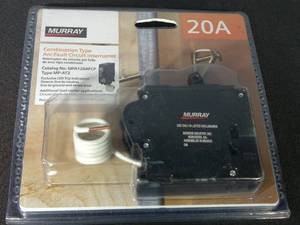 lot 128 image: MURRAY 20A SINGLE POLE CIRCUIT BREAKER